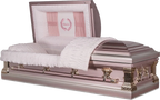 Cheap Casket, Metal Casket Front view