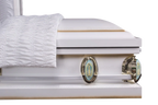 Cheap Casket, Metal Casket side view