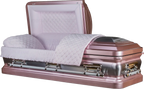 Cheap Casket, Metal Casket Front view