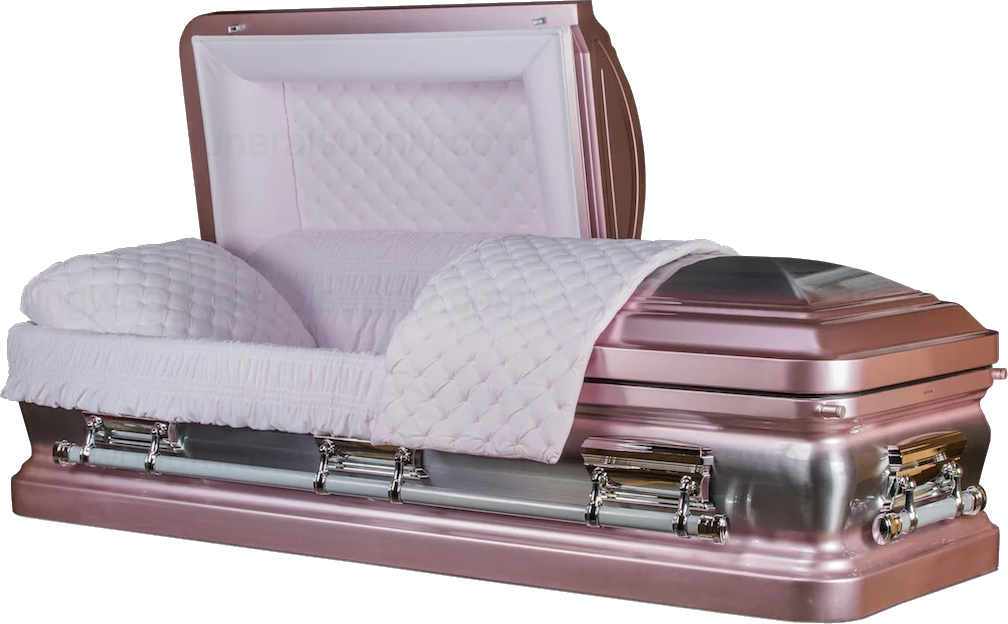 Cheap Casket, Metal Casket Front view