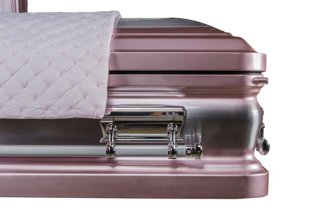Cheap Casket, Metal Casket side view