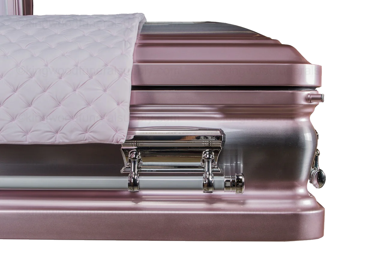 Cheap Casket, Metal Casket side view