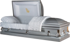 Cheap Casket, Metal Casket Front view