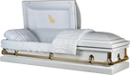 Cheap Casket, Metal Casket Front view