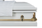 Cheap Casket, Metal Casket side view