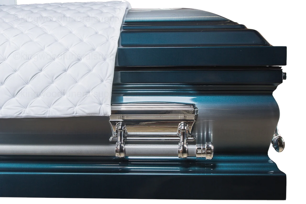 Cheap Casket, Metal Casket side view